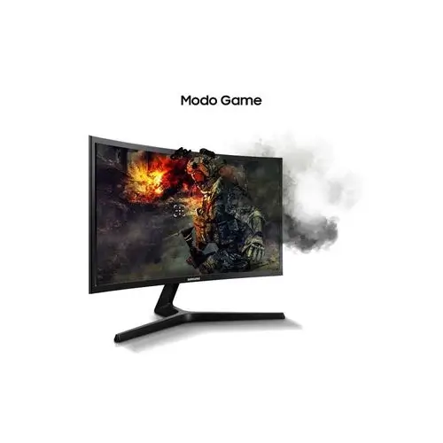 Monitor Gamer Samsung Odyssey 23.5" Led Curvo 144 Hz Full Hd Freesync - Imagem 6